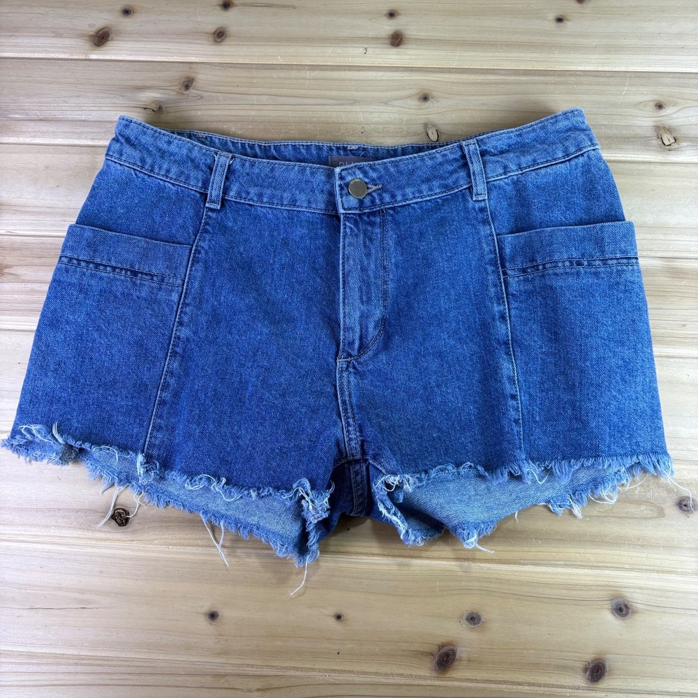DL1961 Jean Shorts Womens 29 DL Vintage Cut Off Karlie Boyfriend Denim Blue Jean